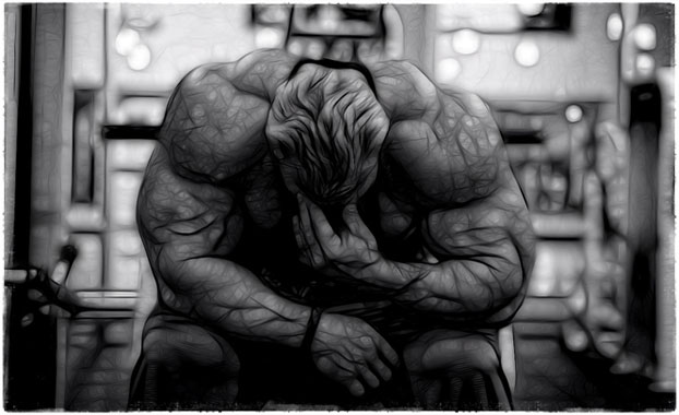 Перетренировался бодибилдер